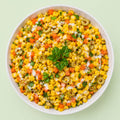 Diet well Steamed Corn Salad