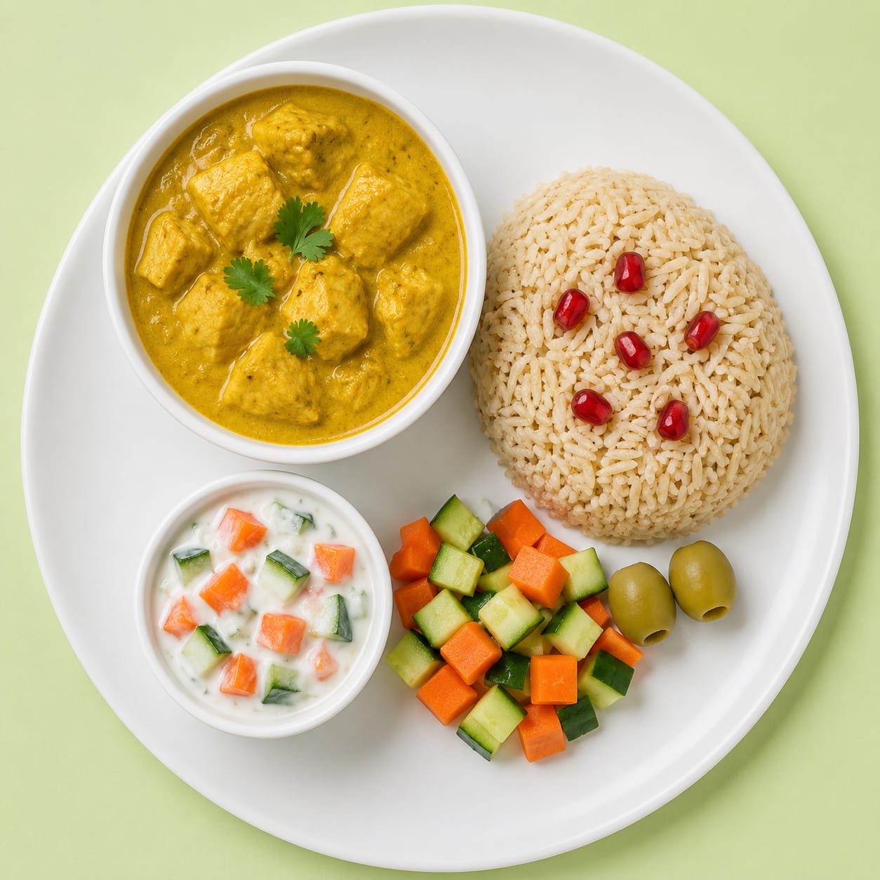 Chicken Curry with Brown Rice