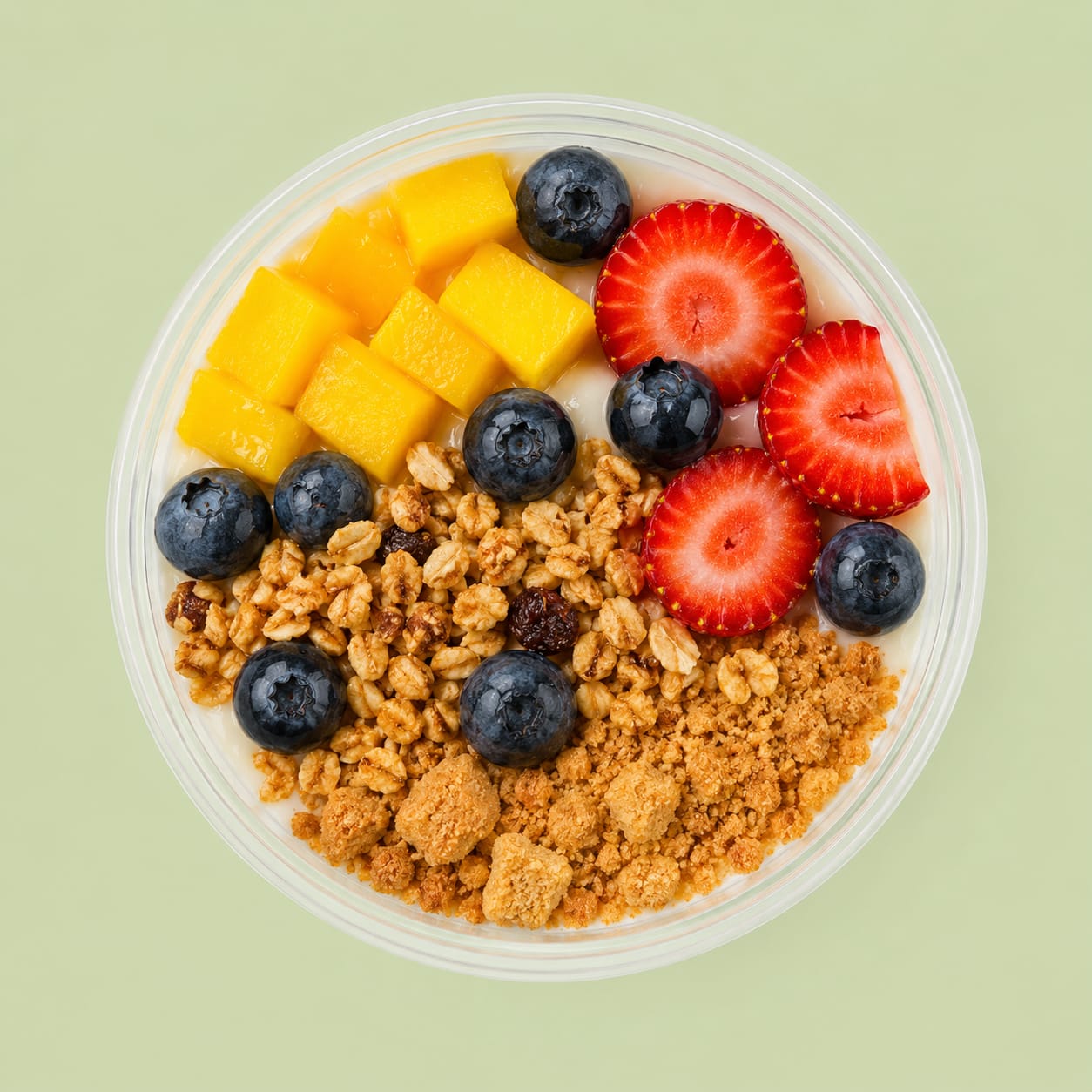Protein Yogurt Bowl With Biscuits