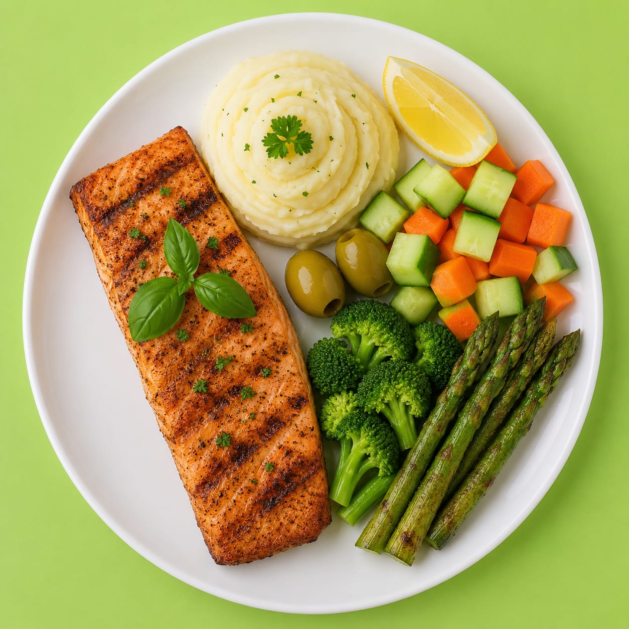 Grilled Salmon