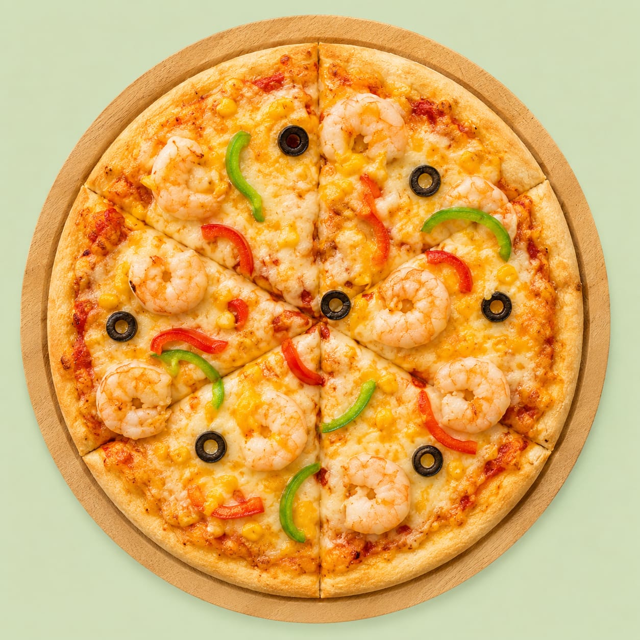 Prawns Pizza