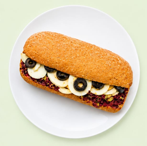 Boiled Egg Sandwich
