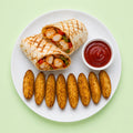 Shrimps Fajita Wrap